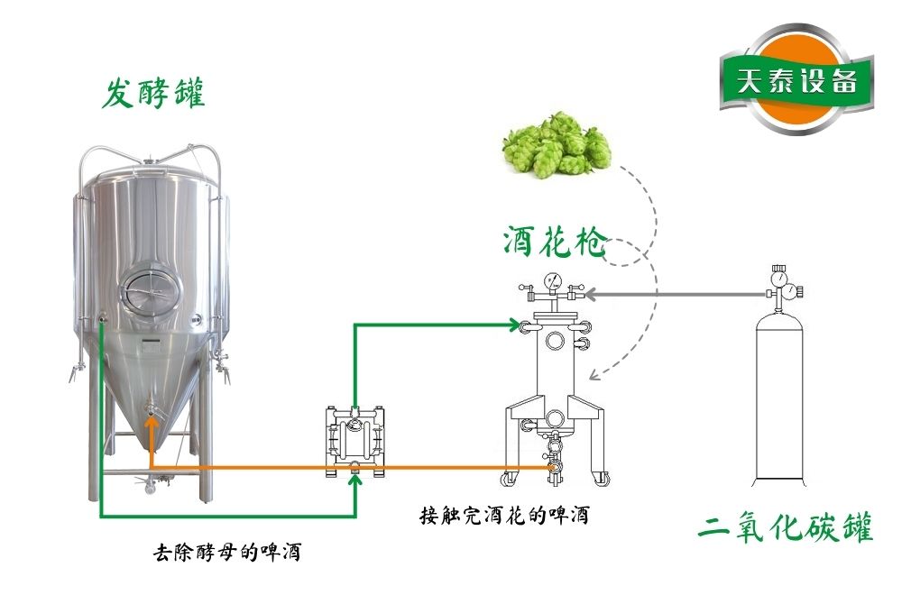 釀IPA的酒花干投怎么操作？